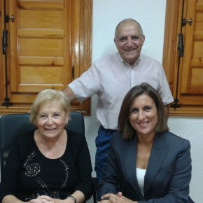 La Diputada de Ciudadanos (C's) Guadalajara se reúne con la Alcaldesa de San Andrés del Congosto