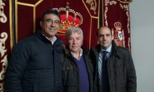 Juan Gordillo, Ángel Nieto y José Ángel Parra.