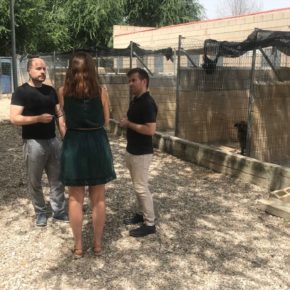 Ciudadanos visita el centro municipal de acogida de animales de Guadalajara   