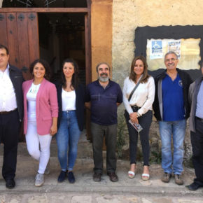 La portavoz de Cs Guadalajara, Olga Villanueva, reconoce el gran trabajo que se realiza en Geoparque de Molina y su valor geológico, natural y educativo